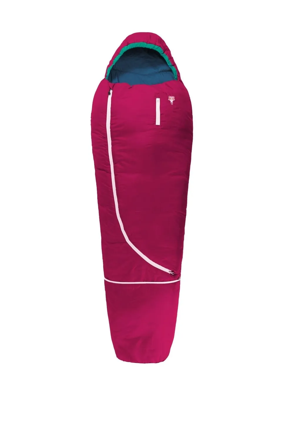 gr-ezi-bag-wolle-kids-world-traveller-kinderschlafsack-raspberry-red-mitwachsend image 1