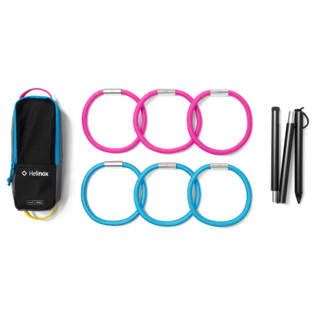 helinox-helitoss-packbares-outdoor-ringwurfspiel-mit-pflock-und-ringen-f-r-campi image 1