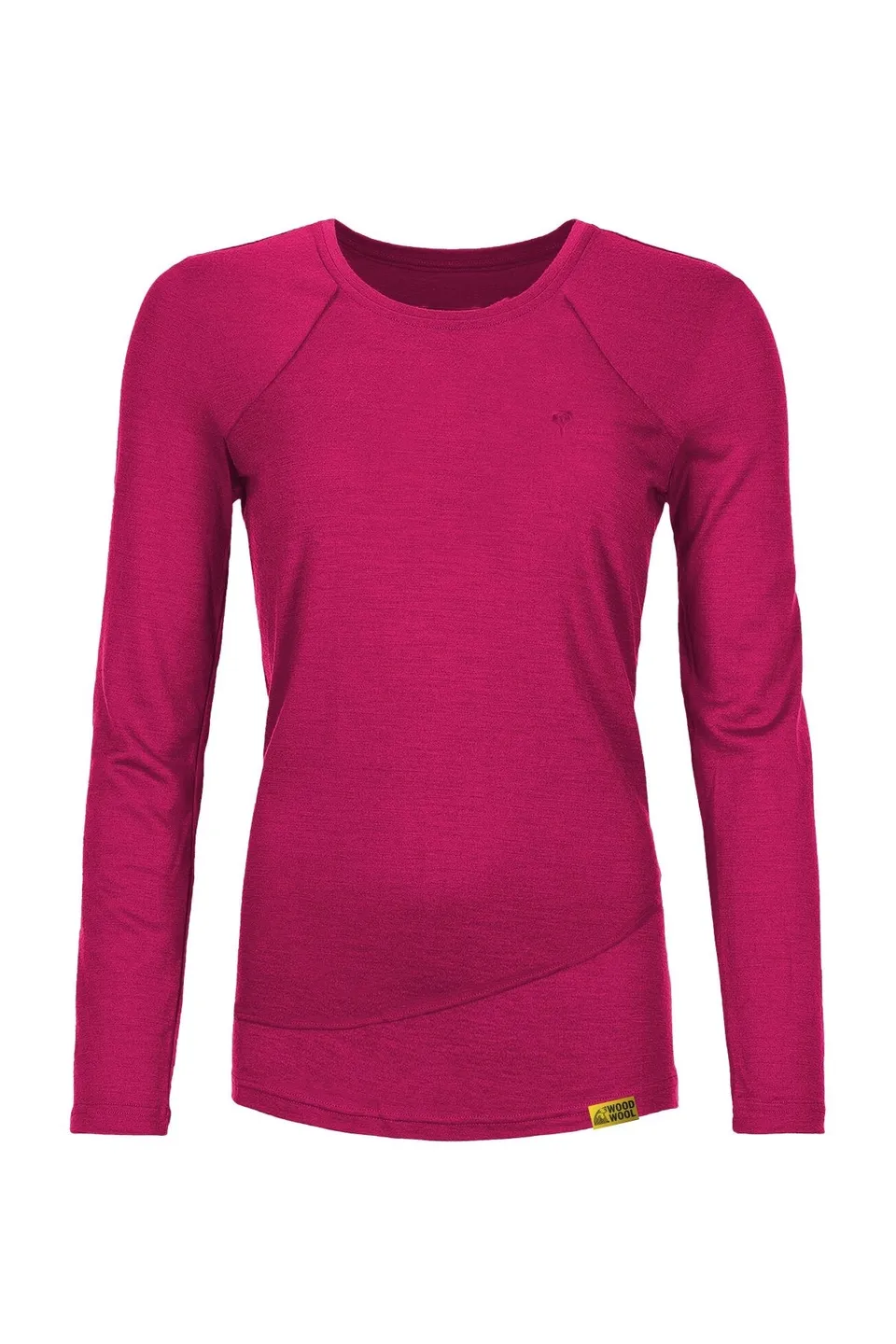 gr-ezi-bag-woodwool-longsleeve-lady-chapel-raspberry-red-weiches-damen-funktions image 1