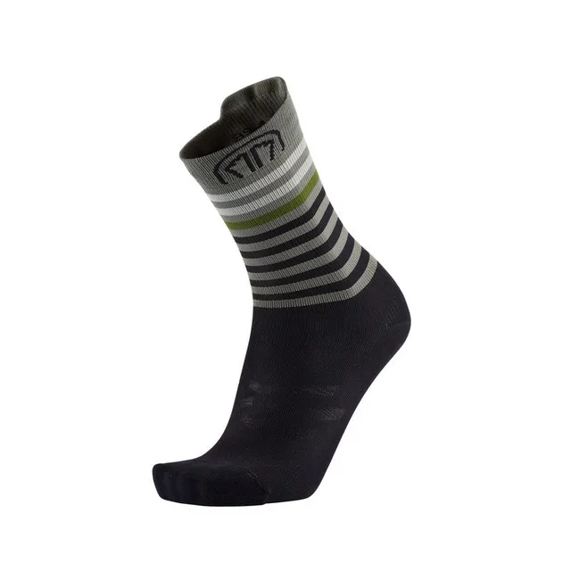 sidas-run-anatomic-light-crew-laufsocken-schwarz-dunkelgrau-anatomische-konstruk image 1