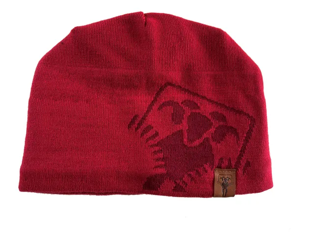 gr-ezi-bag-merino-beanie-m-tze-mit-merinowolle-und-fleece-innenband-cherry image 1