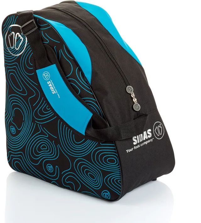 sidas-boot-bag-skischuhtasche-blaues-nylon-40-x-42-5-x-24-cm-mit-drainage-und-bo image 1