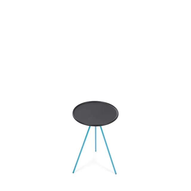 helinox-side-table-kompakter-runder-beistelltisch-h-he-39-46-cm-schwarz-packbar image 1