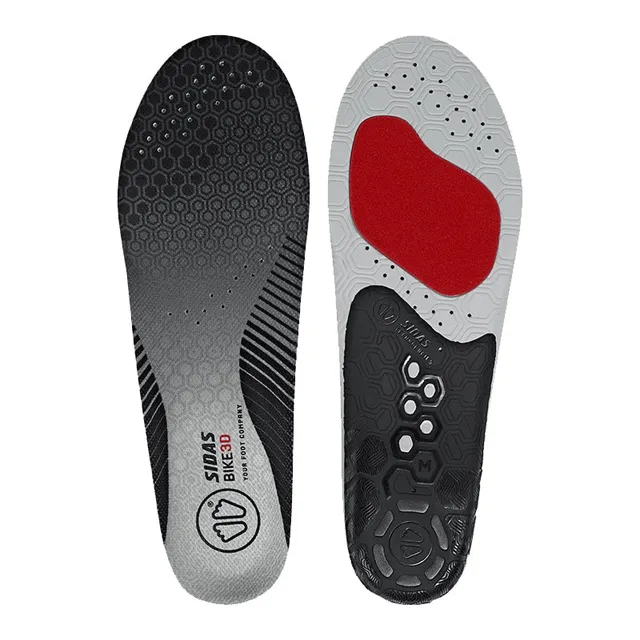 sidas-bike-3d-einlegesohlen-schmale-rennrad-und-mtb-einlegesohlen-mit-fersen-cup image 1