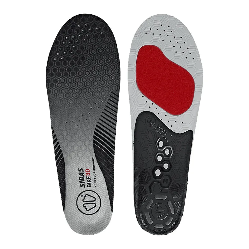 sidas-bike-3d-einlegesohlen-schmale-rennrad-und-mtb-einlegesohlen-mit-fersen-cup image 1