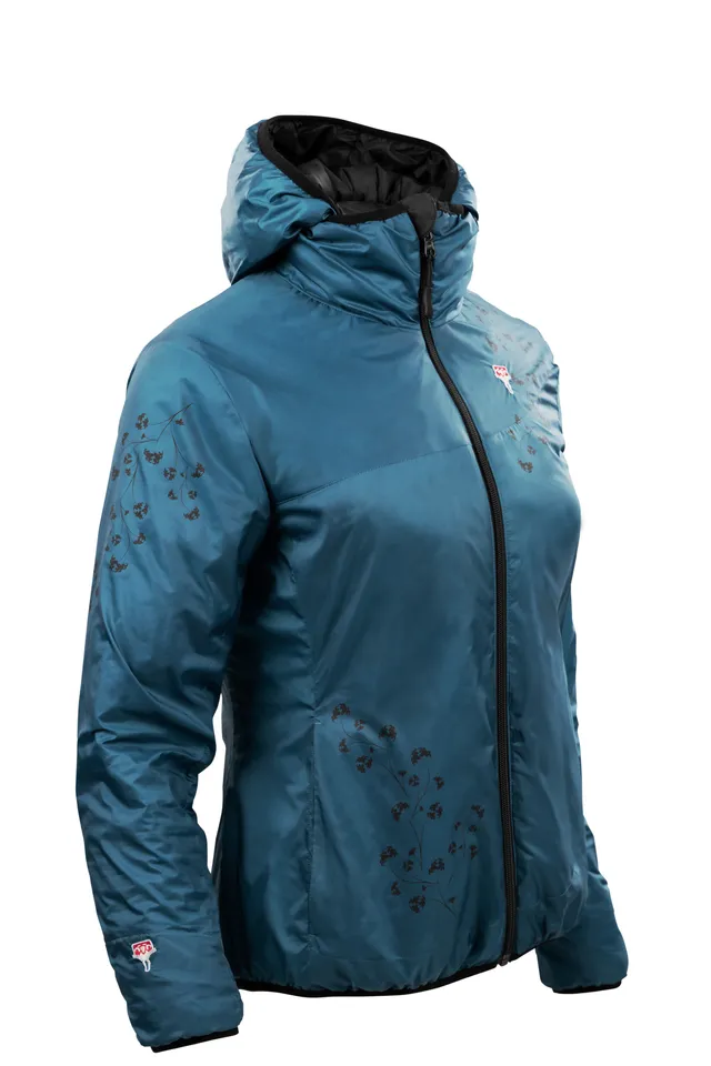 gr-ezi-bag-refreshful-silkwool-jacket-flower-reverse-damen-leichte-isolationsjac image 1