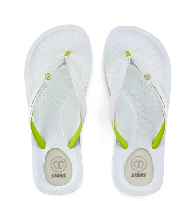 sidas-paddle-gel-flip-flops-zehentrenner-wei-mit-gel-d-mpfung-anatomischem-fu-be image 1