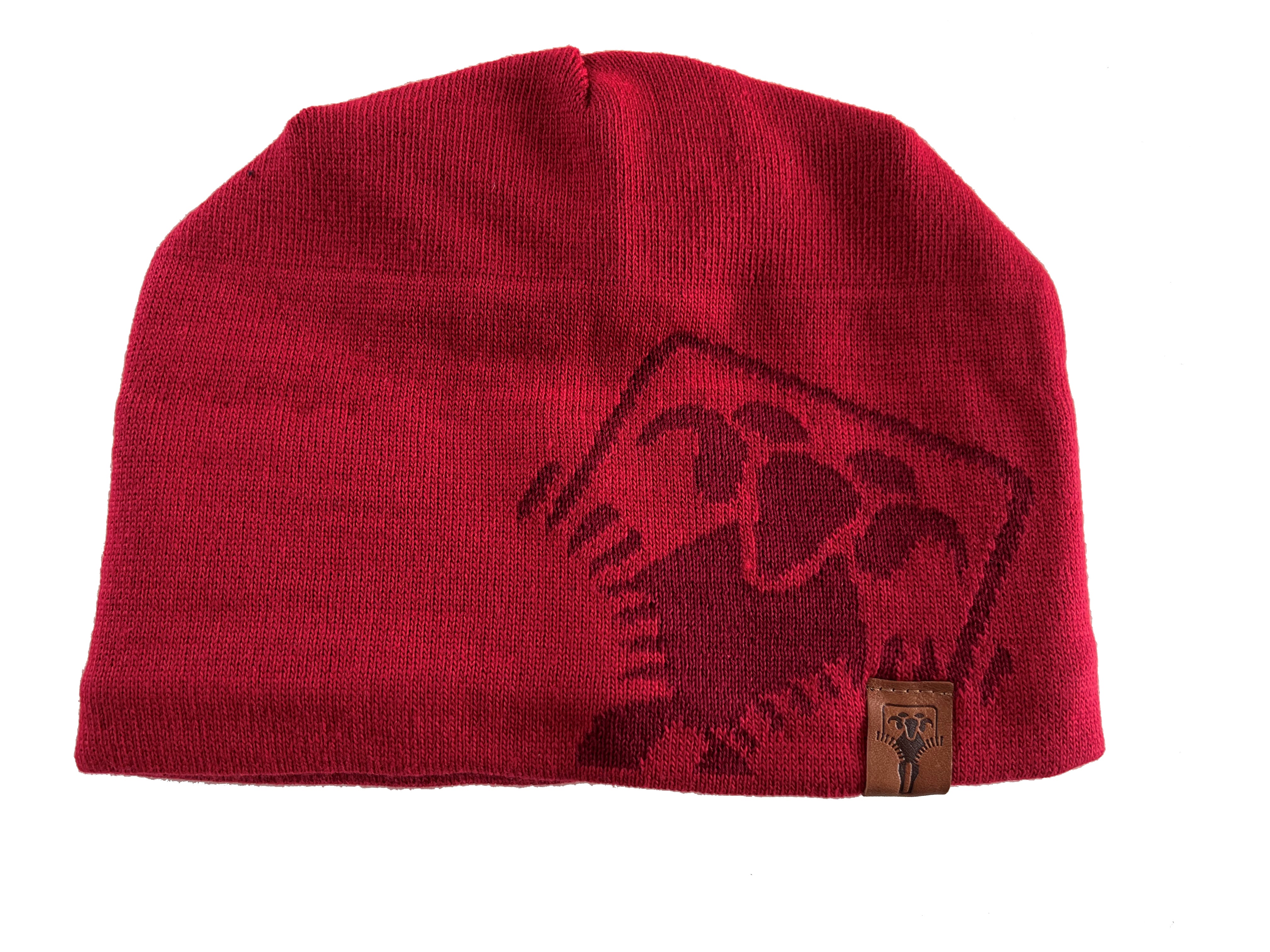 gr-ezi-bag-merino-beanie-m-tze-mit-merinowolle-und-fleece-innenband-cherry image 1