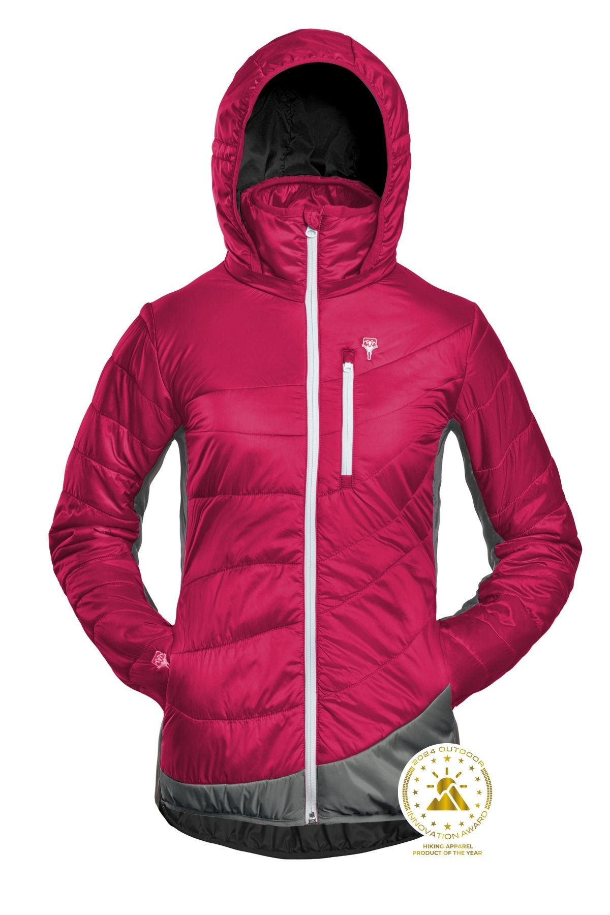 gr-ezi-bag-refreshful-silkwool-jacket-women-s-raspberry-red-grey-leichte-damen-i image 2