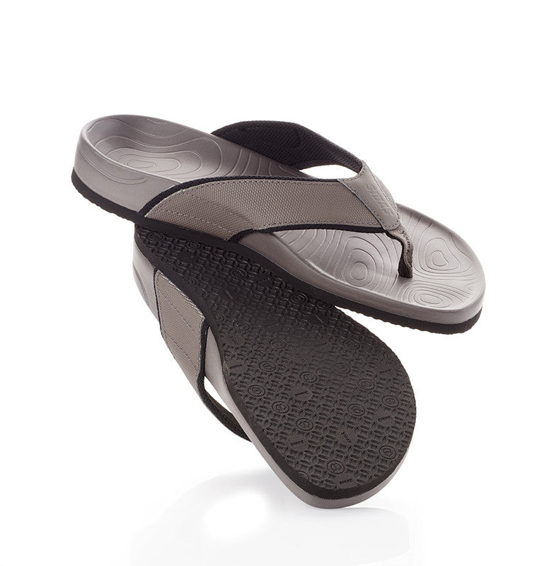 sidas-3d-lounge-taupe-anatomische-flip-flops-herren-eva-d-mpfung-merrymesh-rieme image 4