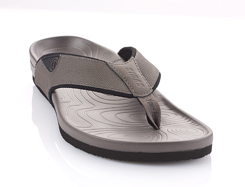 sidas-3d-lounge-taupe-anatomische-flip-flops-herren-eva-d-mpfung-merrymesh-rieme image 2