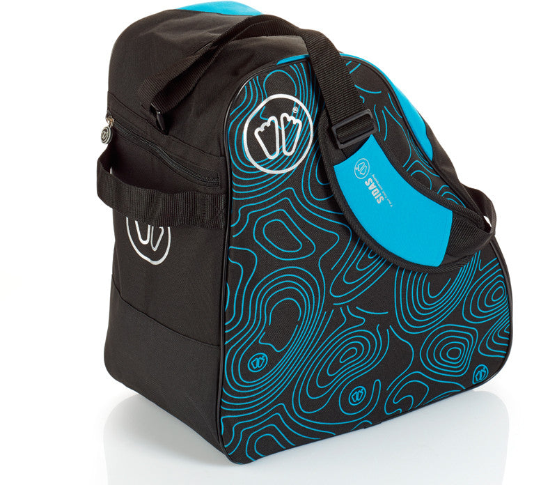 sidas-boot-bag-skischuhtasche-blaues-nylon-40-x-42-5-x-24-cm-mit-drainage-und-bo image 3