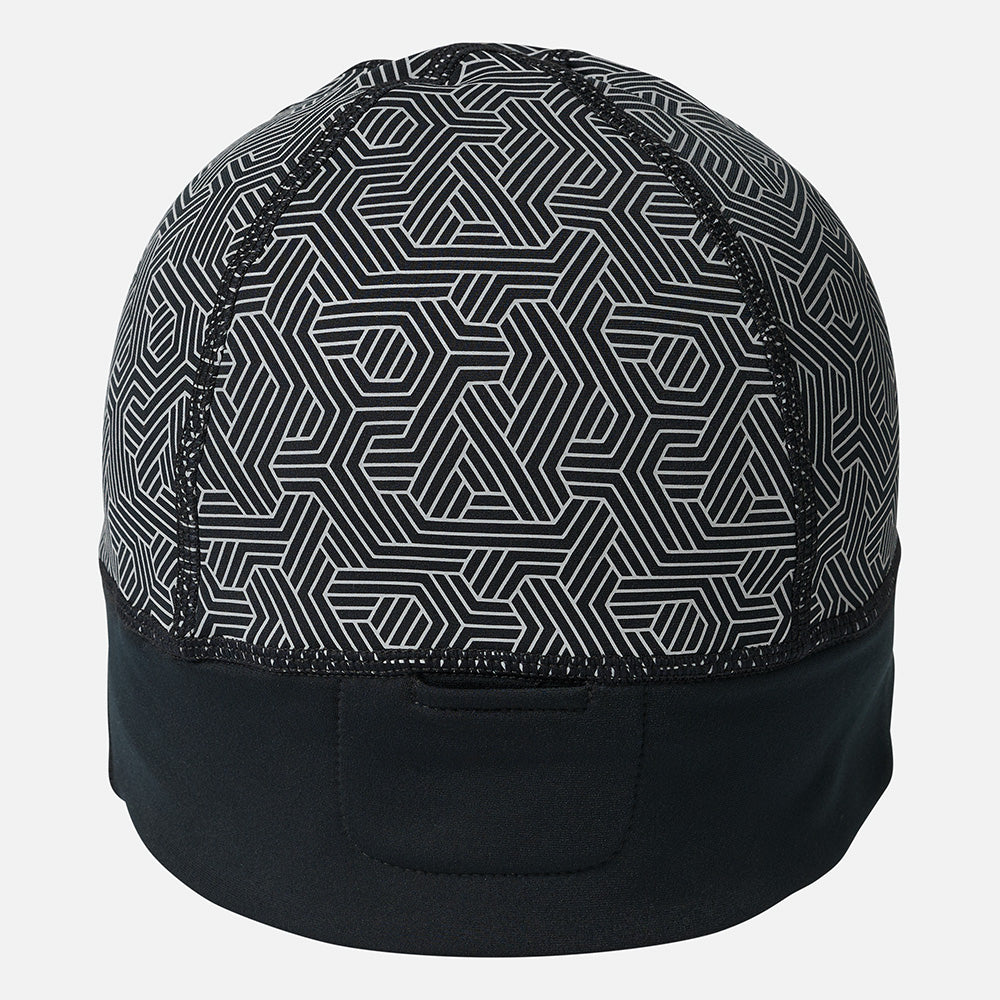 nathan-hypernight-reflective-beanie-2-reflektierende-laufm-tze-mit-hexagon-print image 5