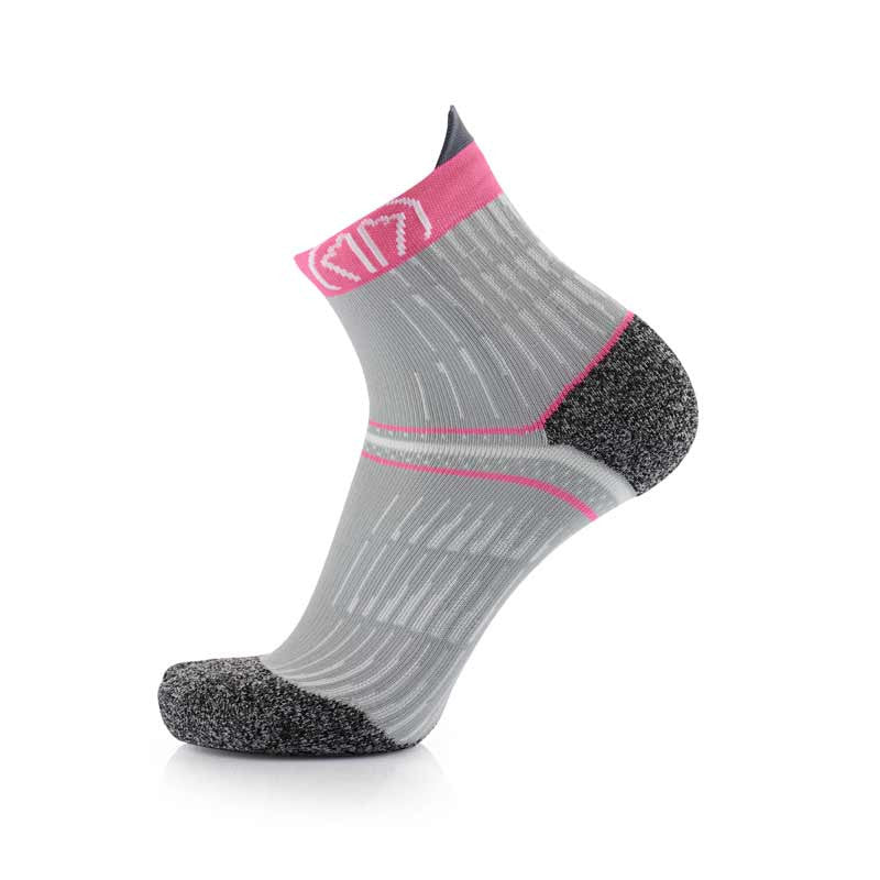 sidas-run-anatomic-comfort-damen-laufsocken-grau-pink-anatomisch-rechts-links image 2