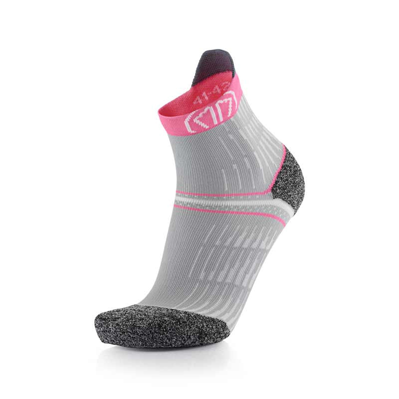 sidas-run-anatomic-comfort-damen-laufsocken-grau-pink-anatomisch-rechts-links image 1