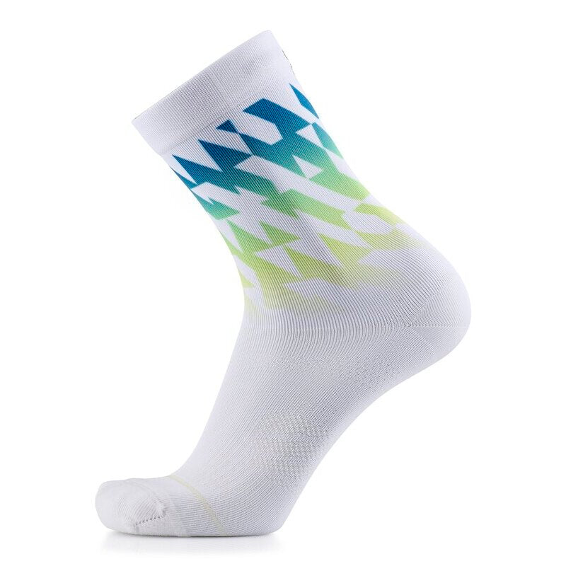 sidas-run-colors-geo-laufsocken-gr-n-blau-leichte-anatomische-trail-stra-enlaufs image 4