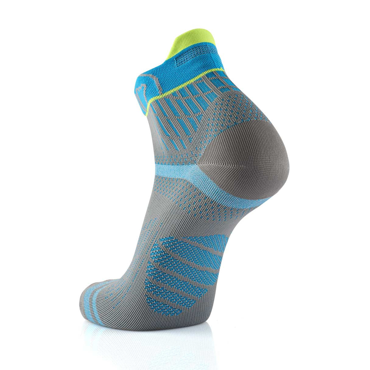 sidas-run-feel-laufsocken-grau-t-rkis-d-nne-anti-rutsch-laufsocken-mit-3-grip-zo image 5