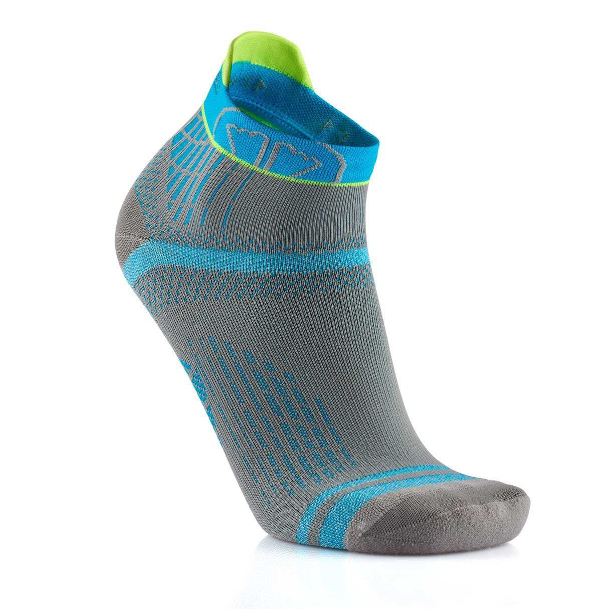 sidas-run-feel-laufsocken-grau-t-rkis-d-nne-anti-rutsch-laufsocken-mit-3-grip-zo image 4