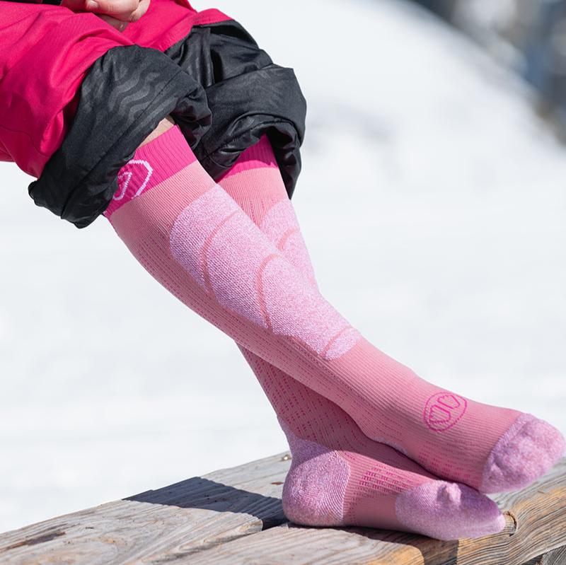 sidas-ski-merino-junior-kinderskisocken-pink-lila-anatomische-merino-skisocken-f image 2