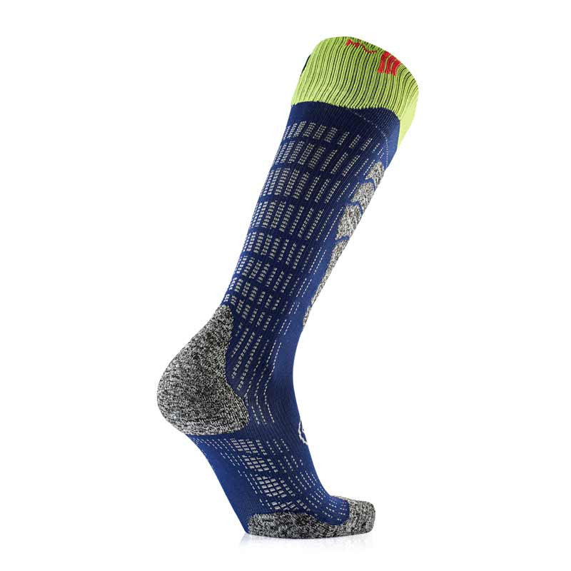 sidas-ski-comfort-2-paar-set-skisocken-blau-grau-anatomische-skisocken-mit-merin image 2