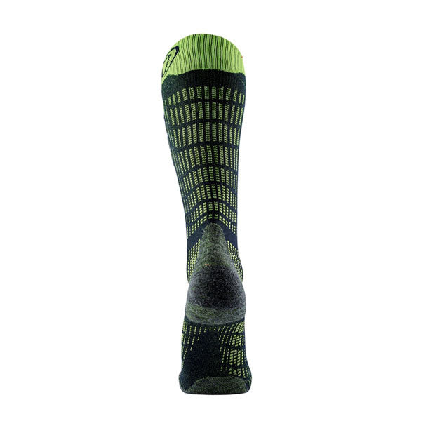 sidas-ski-comfort-dunkelblau-gelb-anatomische-skisocken-mit-merinowolle-und-pols image 3