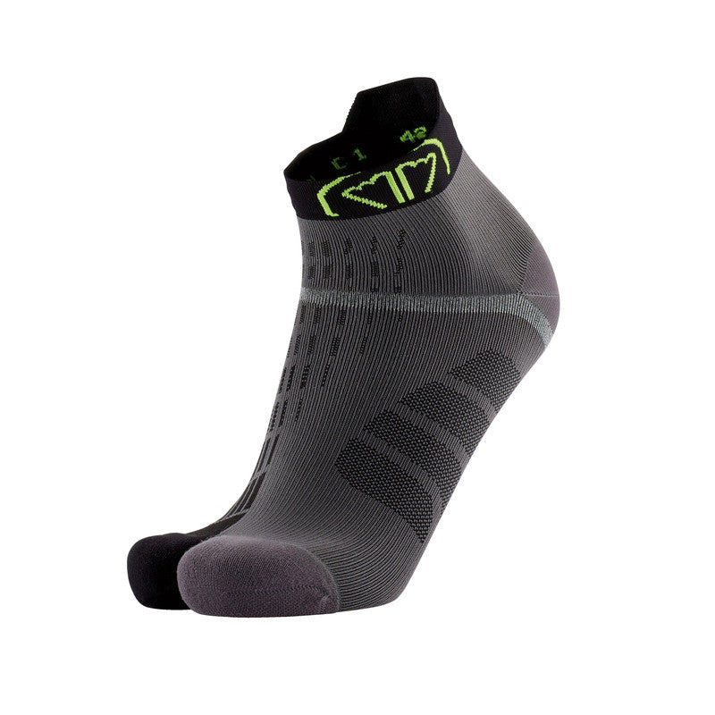 sidas-t-free-run-laufsocken-grau-schwarz-anatomische-laufsocken-mit-t-free-techn image 1