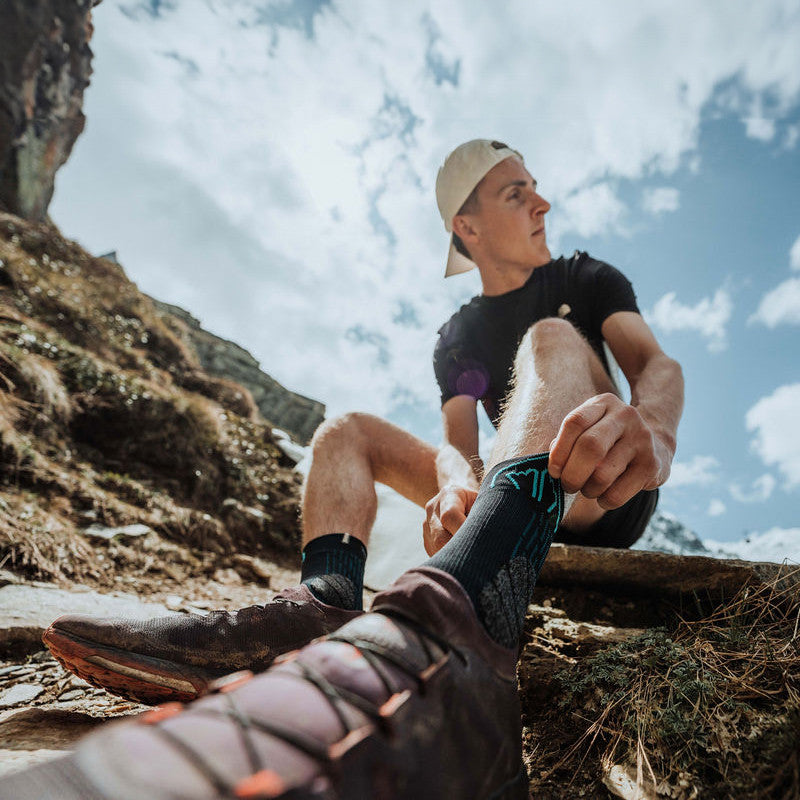 sidas-trail-double-trailrunning-socken-doppellagig-schwarz-t-rkis-links-rechts-a image 8